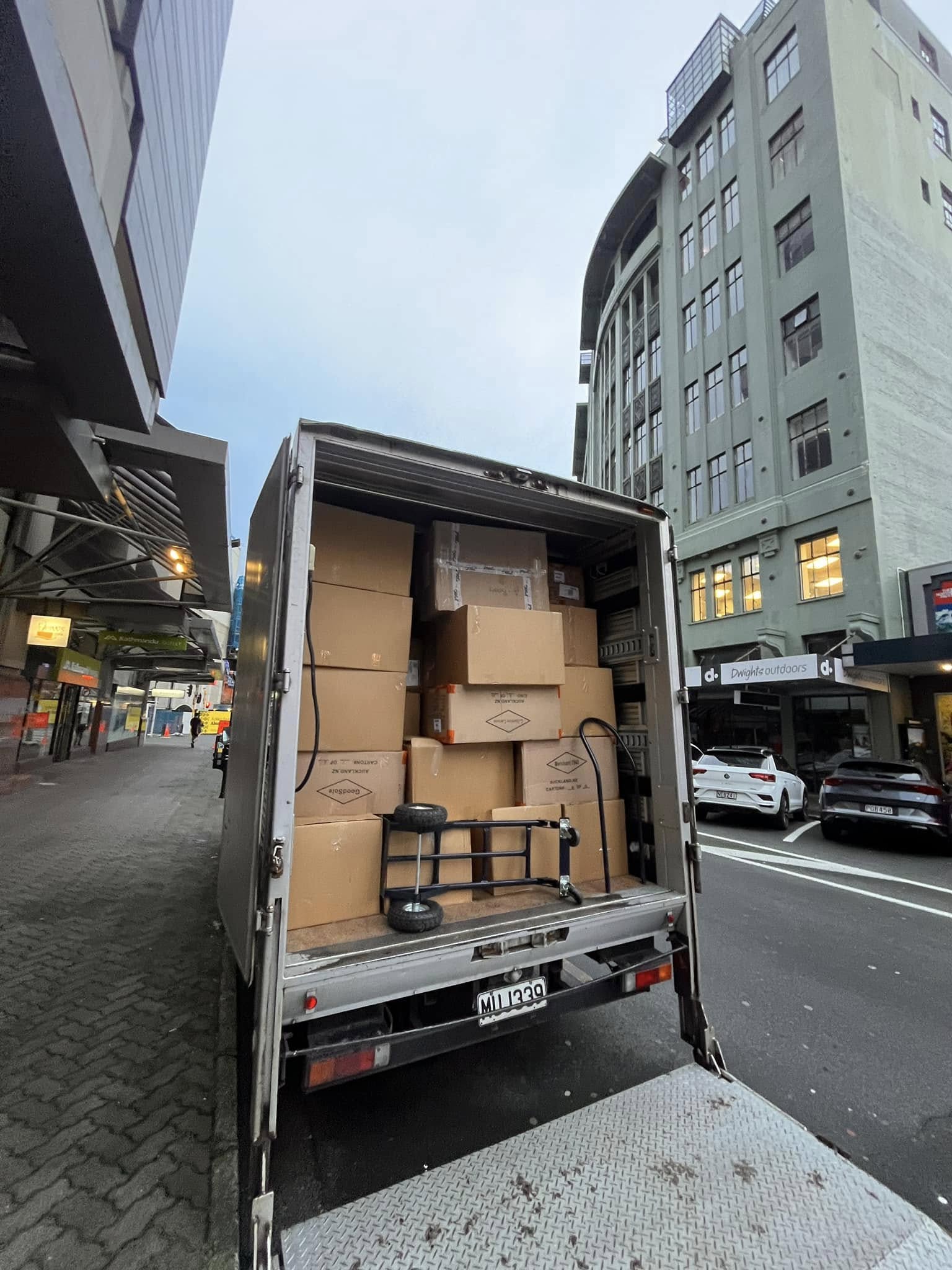Previous Tiny Truck job 31, the new truck